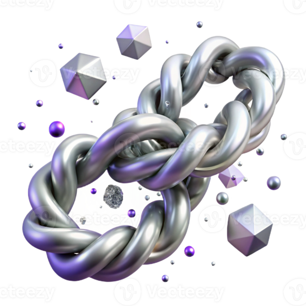 stunning modern Platinum Chain Rope Style Transparent for Masculine Style exclusive png