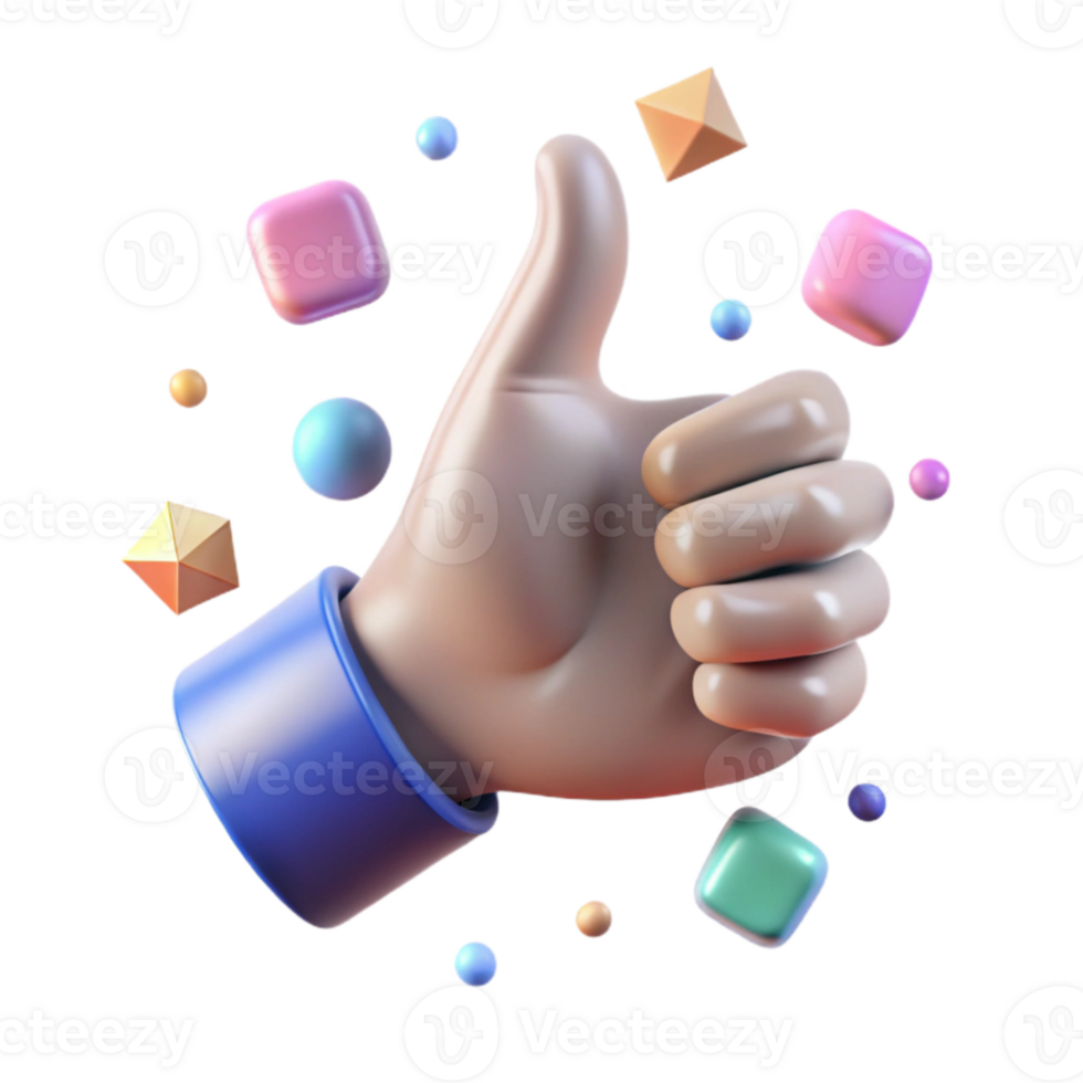 wonderful rustic Pop Art Inspired Thumbs Up Gesture Transparent high resolution png