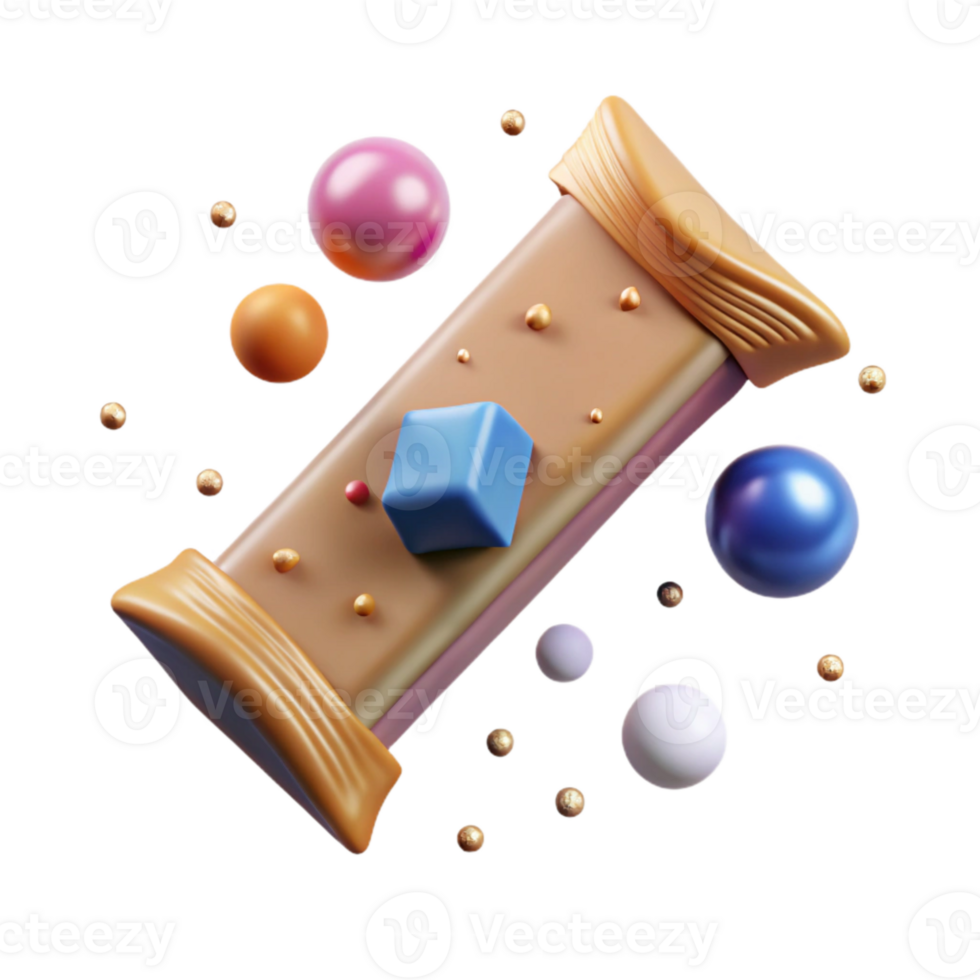 serene modern Protein Bar Nutrition Supplement Isolated for Healthy Snacks high quality png