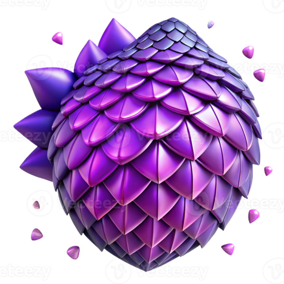 stunning abstract Purple Dragon Scales Pattern Cutout Magic Fantasy Design high quality png