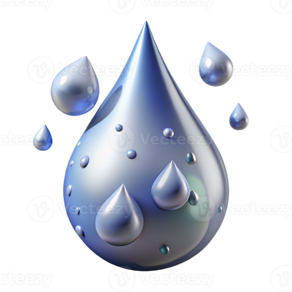 impressive modern Raindrop Texture Water Splash Isolated for Weather Reports high quality png
