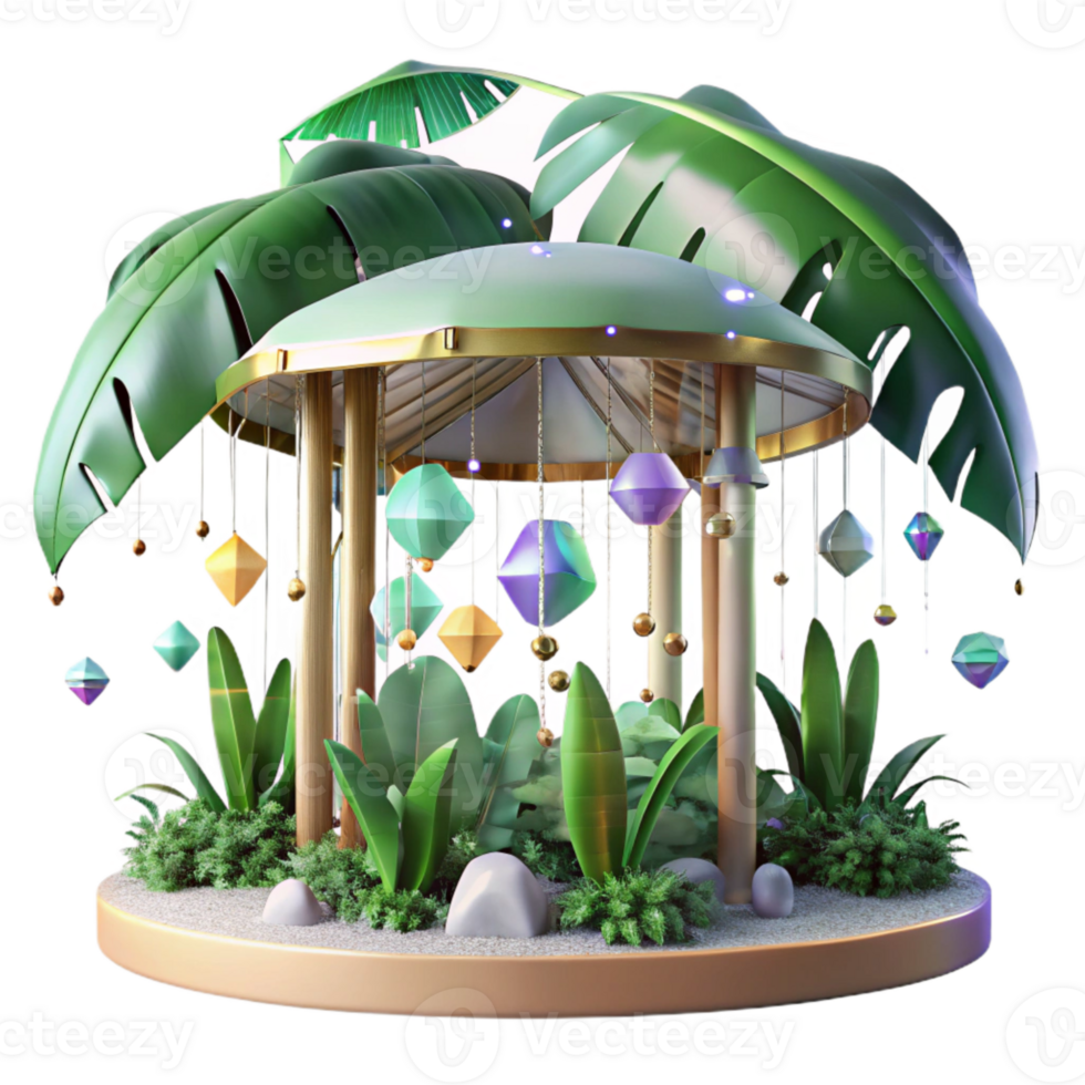 vibrant rustic Rainforest Canopy Tropical Ecosystem Transparent high resolution png