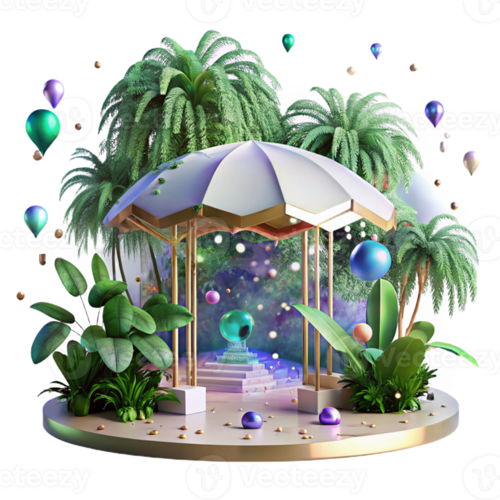 extraordinary vintage Rainforest Canopy Conservation Theme Transparent png
