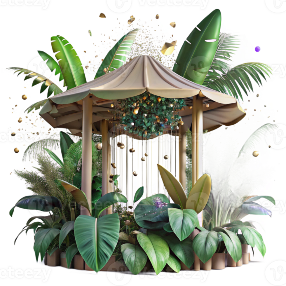 wonderful abstract Rainforest Canopy Tropical Foliage Transparent original png
