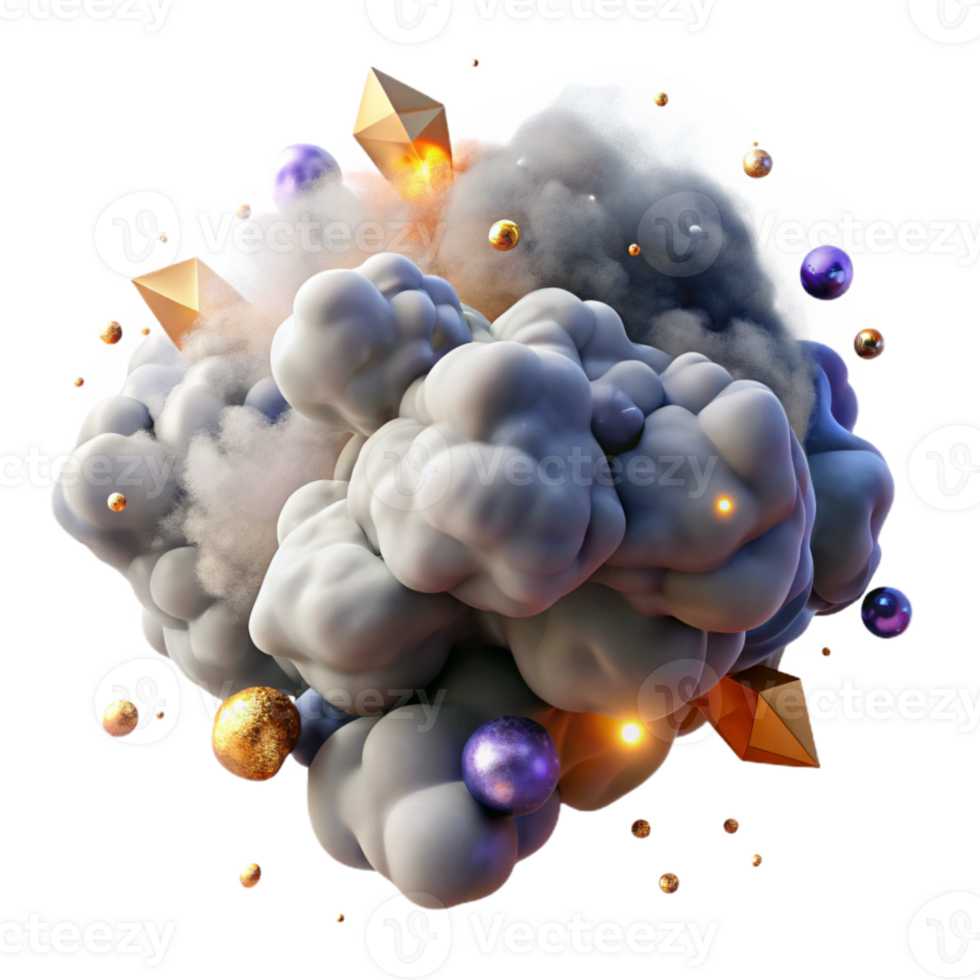 serene creative Realistic Smoke Effect Isolated for Graphic Design exclusive png