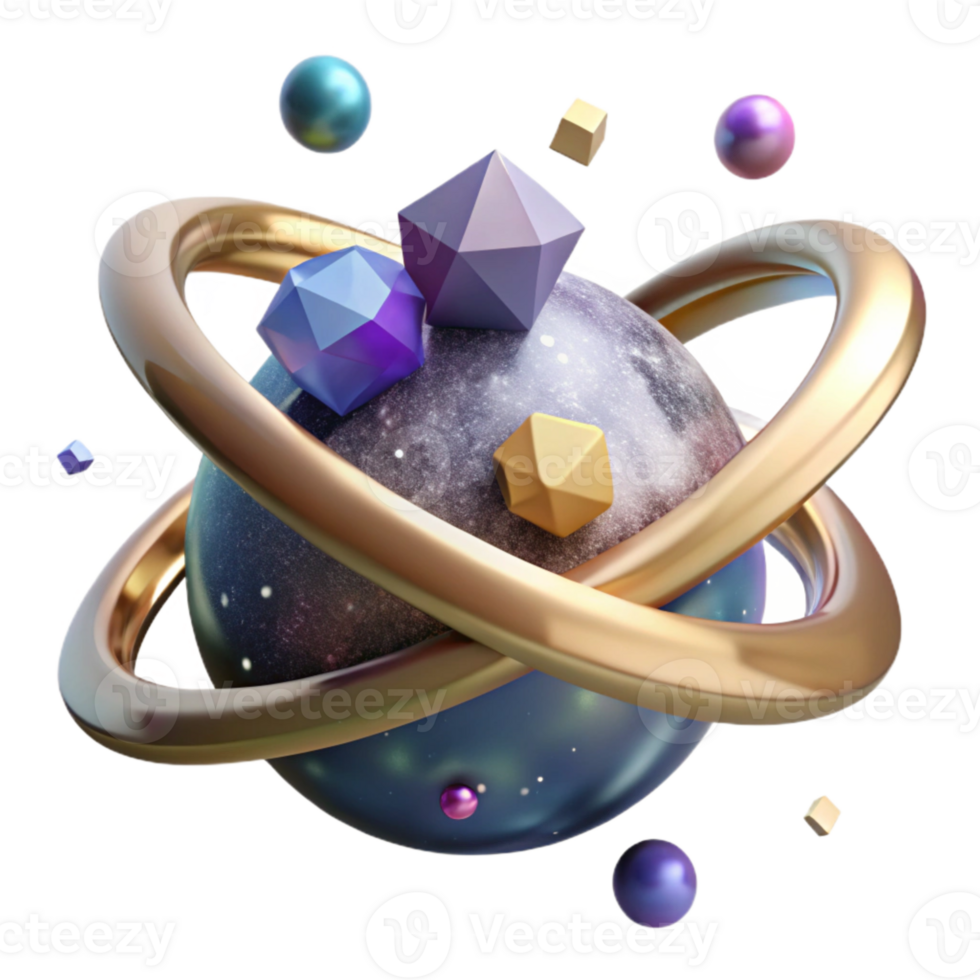elegant rustic Rotating Galaxy Halo Cutout for Astronomical Observations premium png