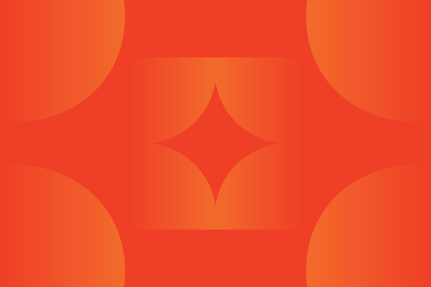 Abstract orange background with gradient shape and gradient star effect design concept banner. vector