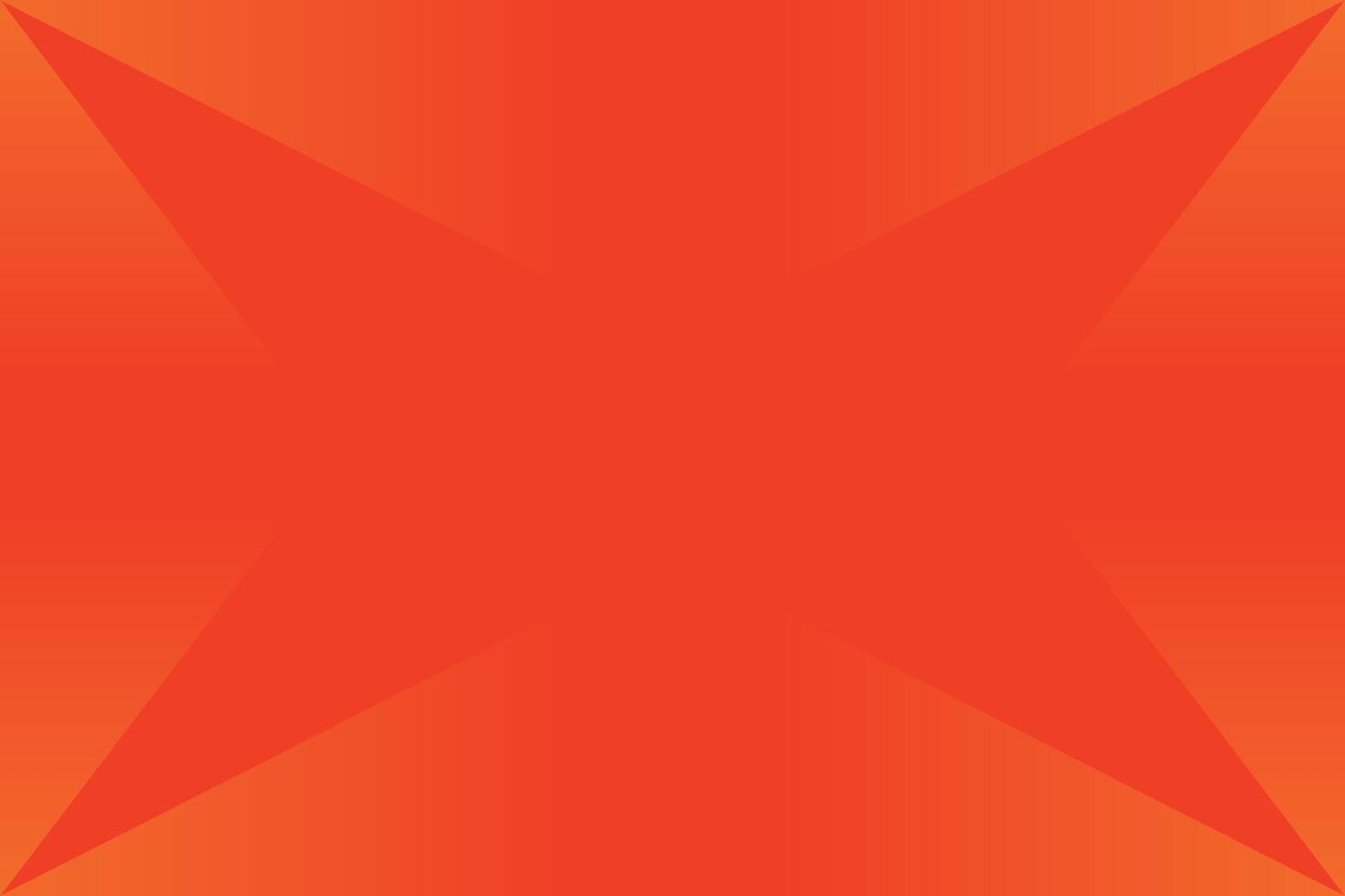 Abstract warm orange background with gradient star shape effect design banner. vector
