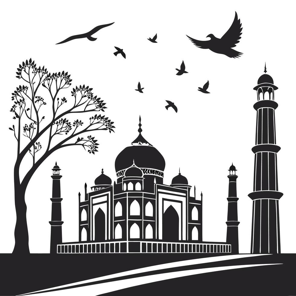 Islamic Architectural Design vector