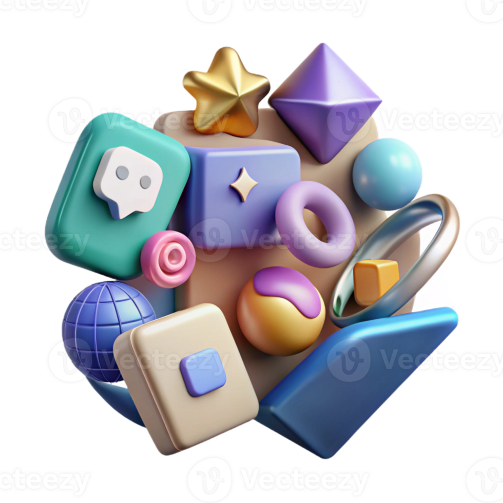 extraordinary contemporary Social Media Icons Set Transparent for Social Network Graphics original png