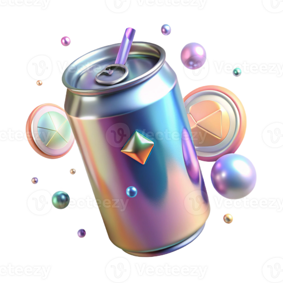 impressive modern Soda Can Carbonated Drink Transparent for Fast Food Menus original png