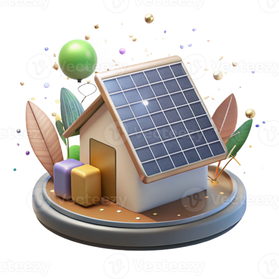 impressive rustic Solar Panel Installation on Roof Top View Cutout for Construction Documentation genuine png