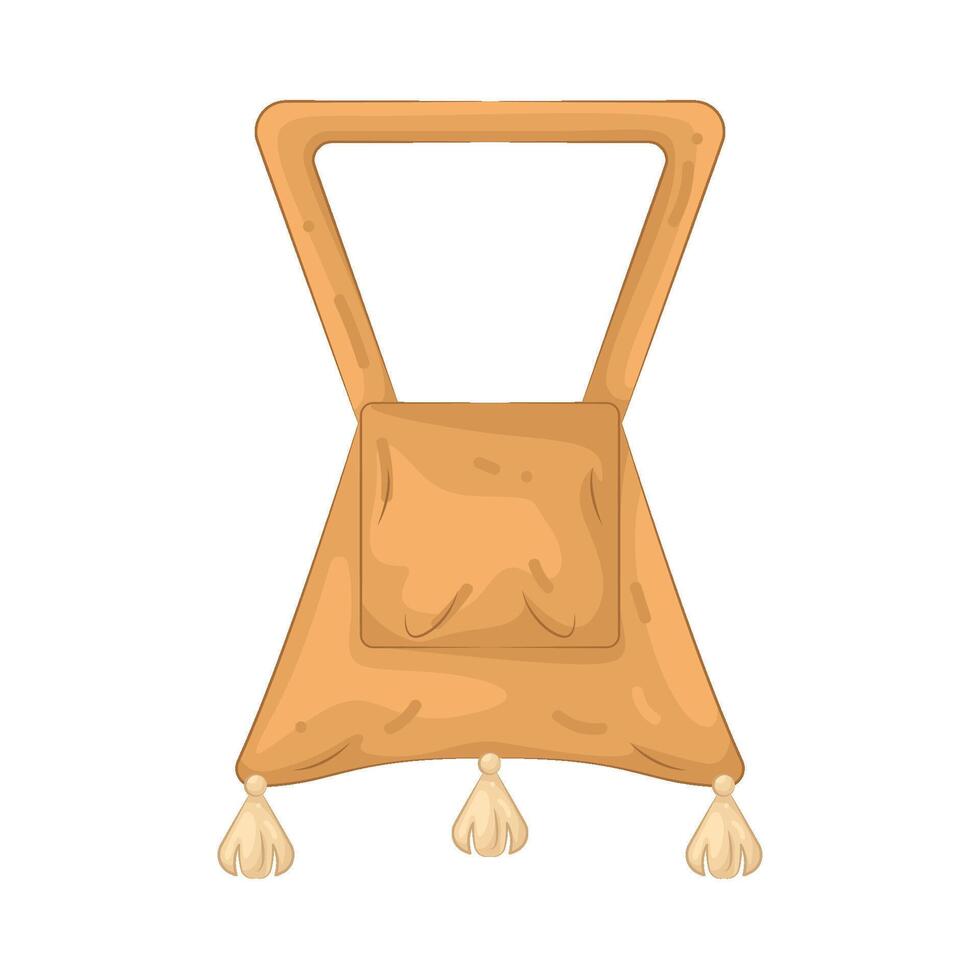 Illustration of Pilgrim Bag vector