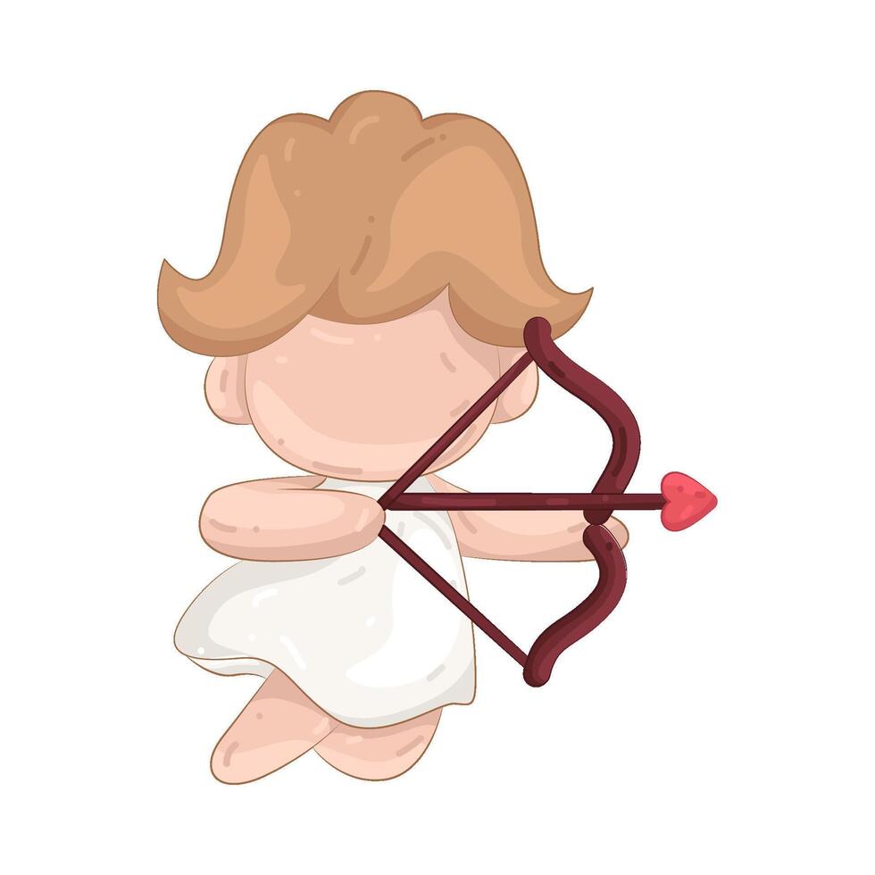 Illustration of Cupid vector