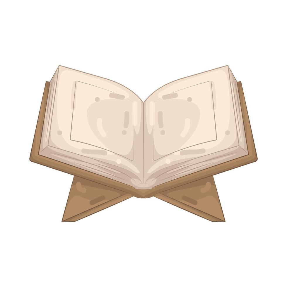 Illustration of Quran vector