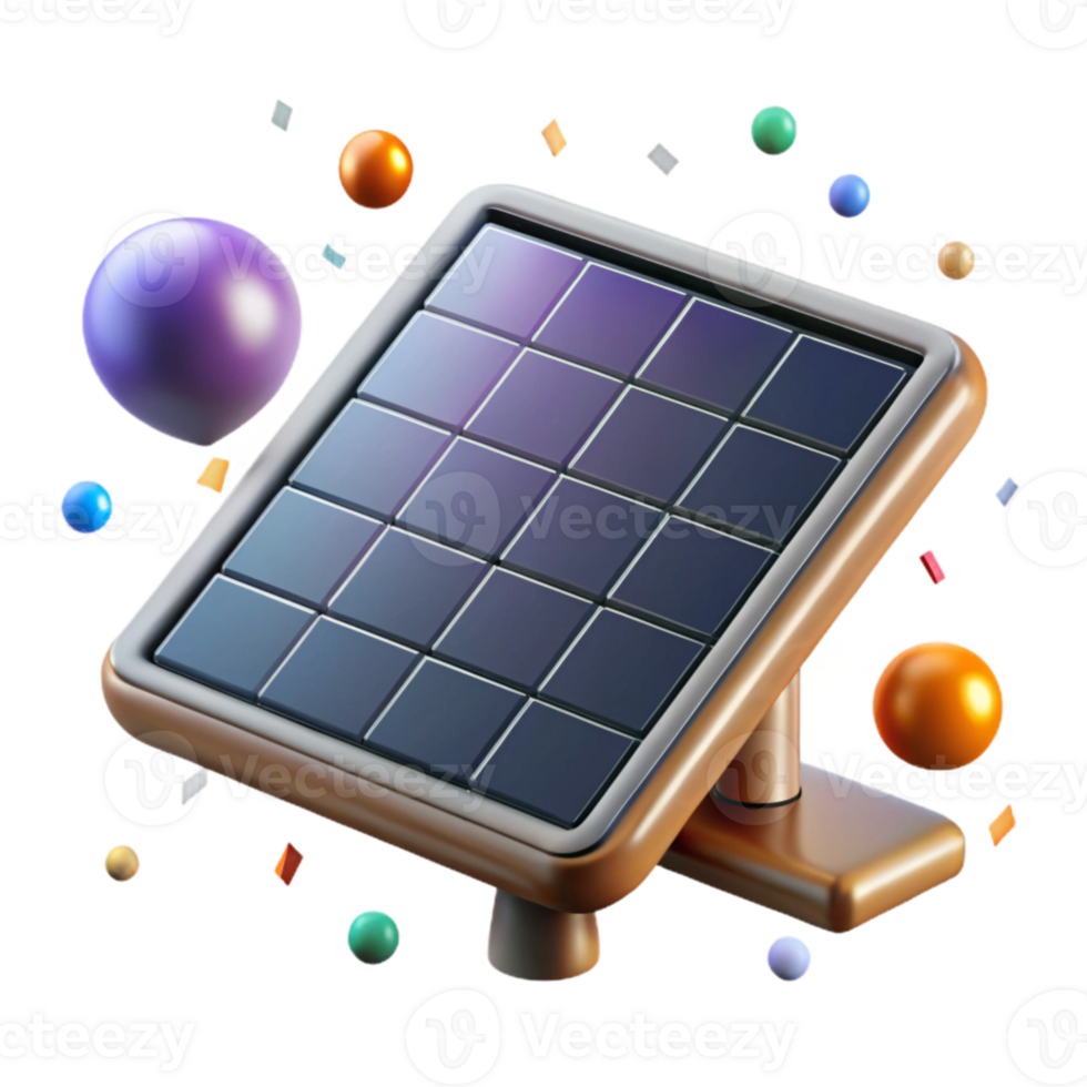beautiful creative Solar Panel Manufacturing Isolated for Industrial Applications exclusive png