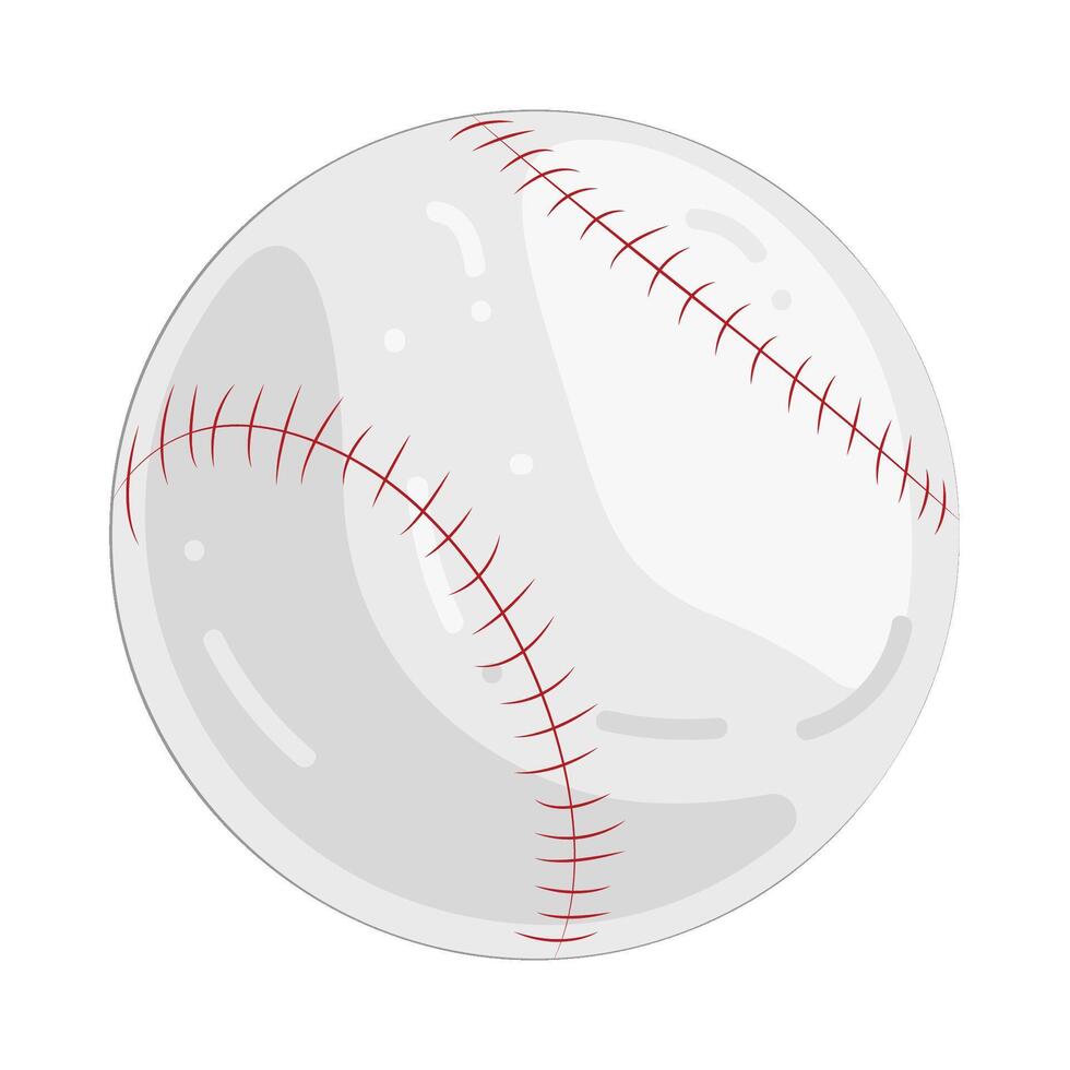 Illustration of Baseball Ball vector