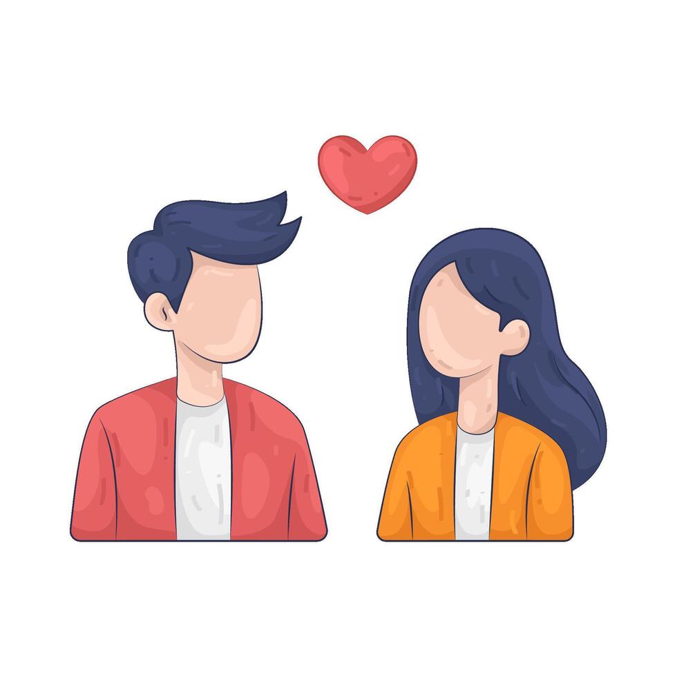 Illustration of Couple vector