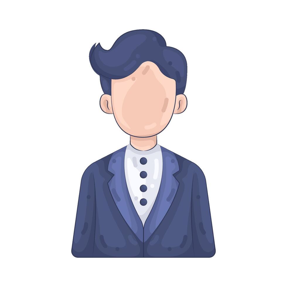 Illustration of Groom vector