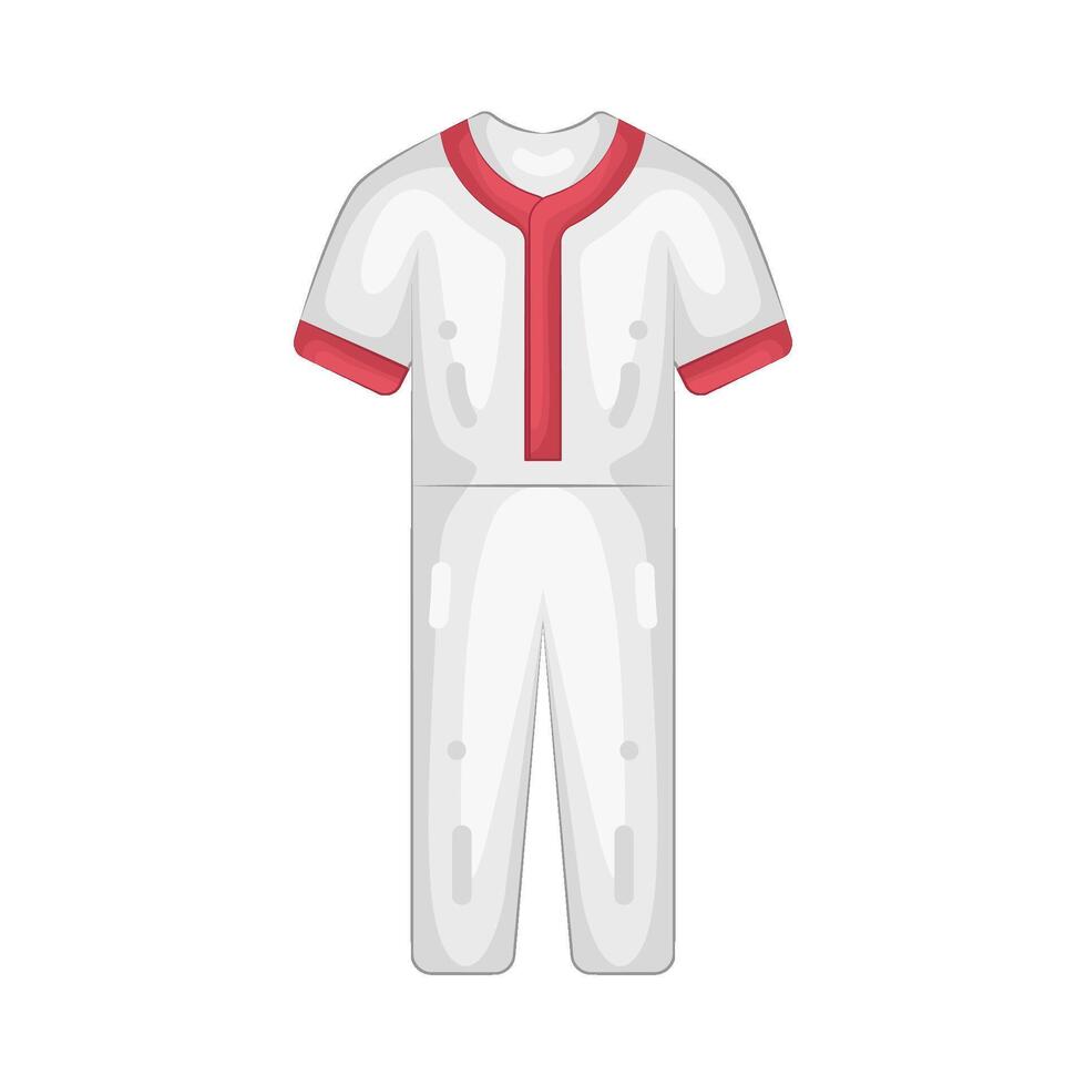 Illustration of Baseball Uniform vector