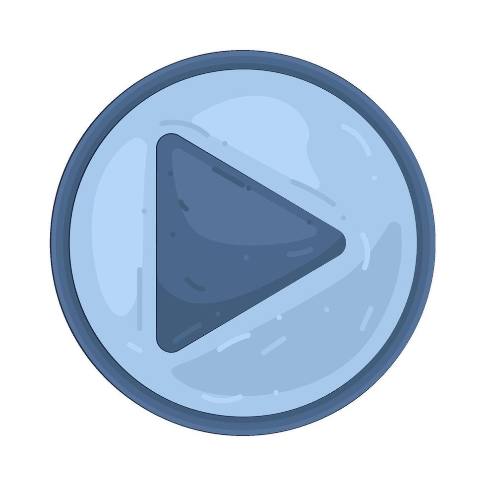 Illustration of Play vector