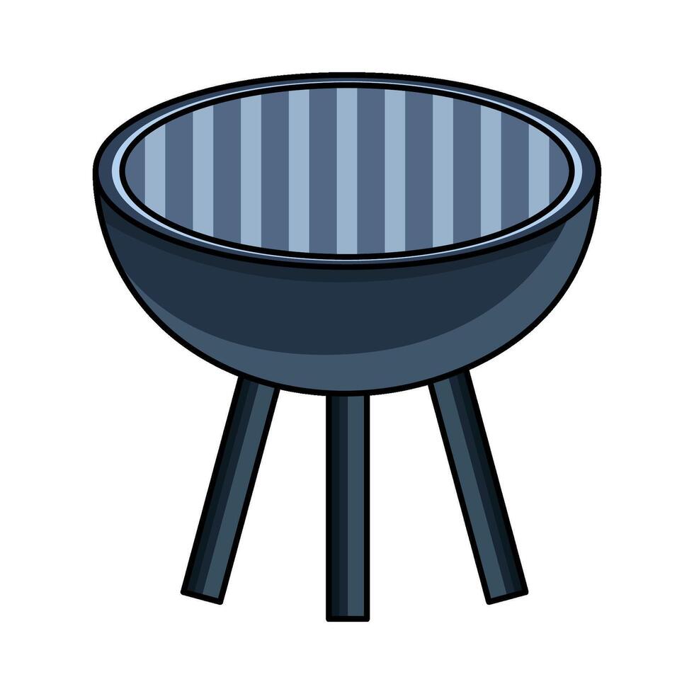 illustration of Barbecue Grill vector