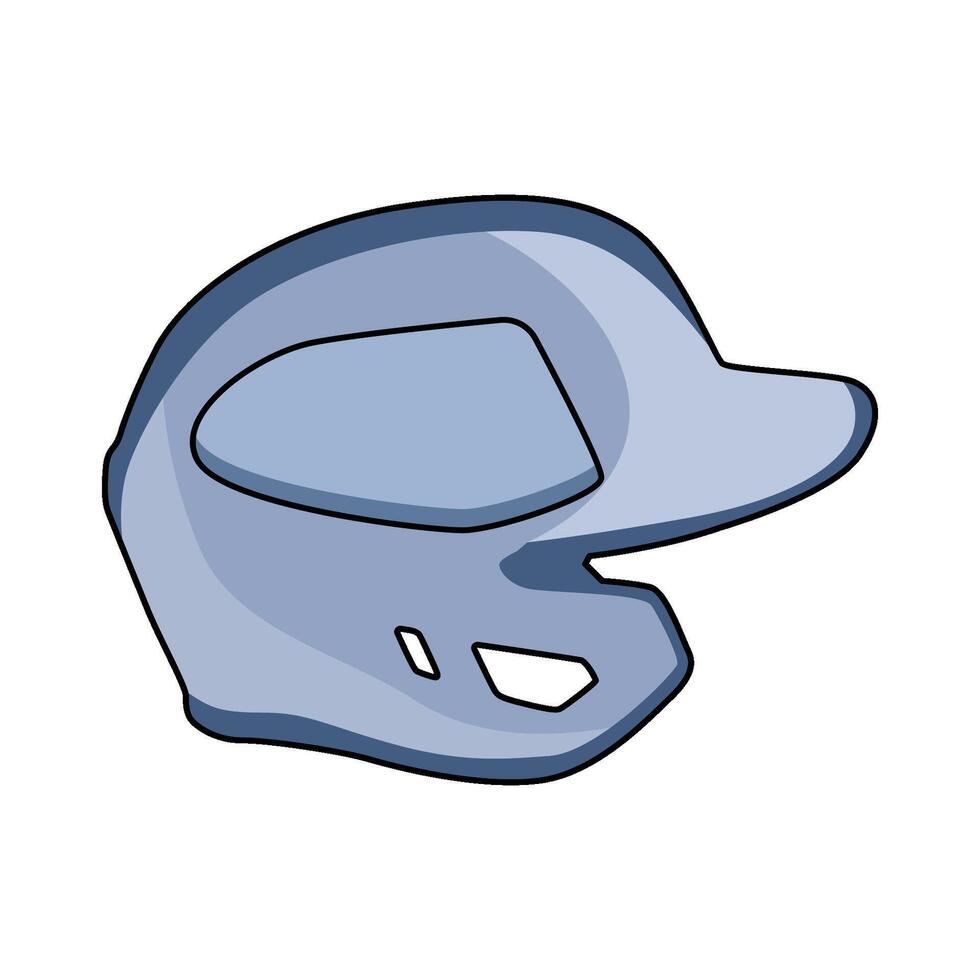 Baseball Helmets illustration vector