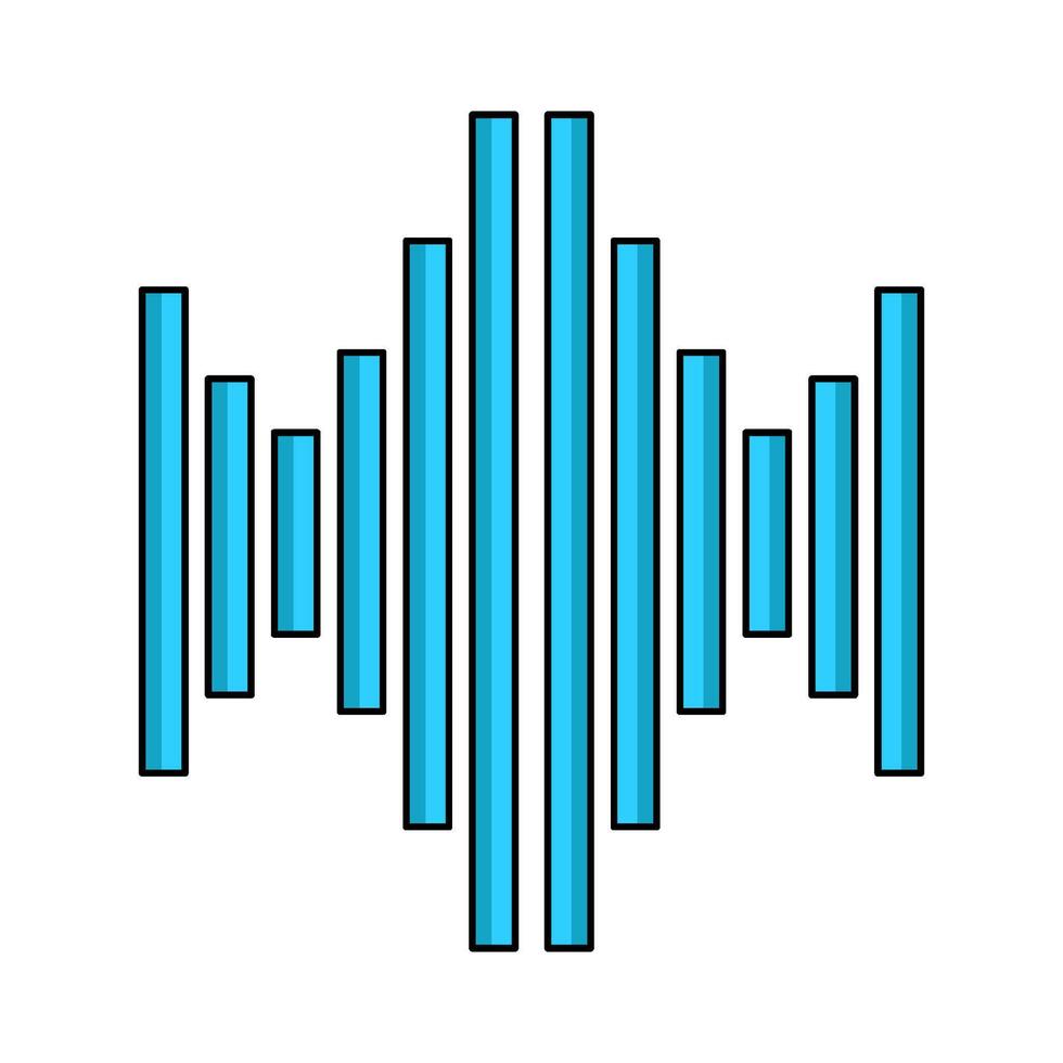 illustration of Sound Wave vector