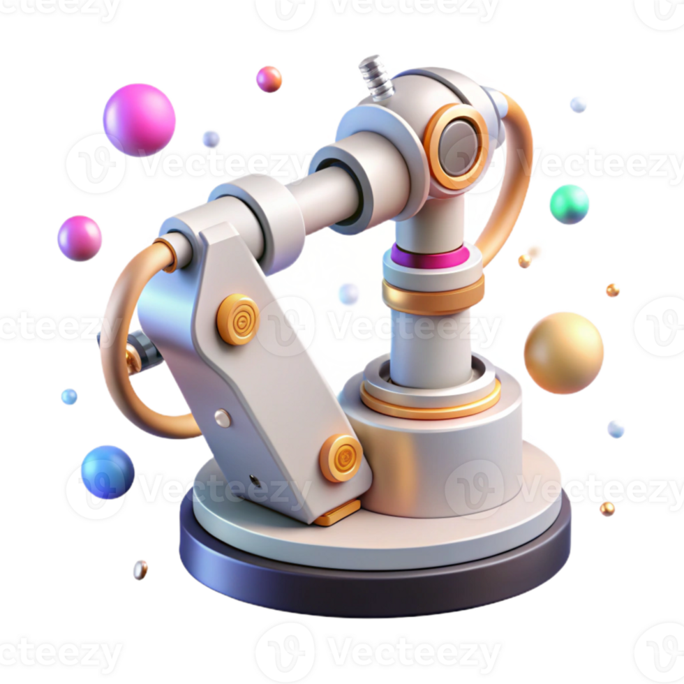wonderful abstract Spacecraft Robotic Arm Transparent for Manipulation Tasks png