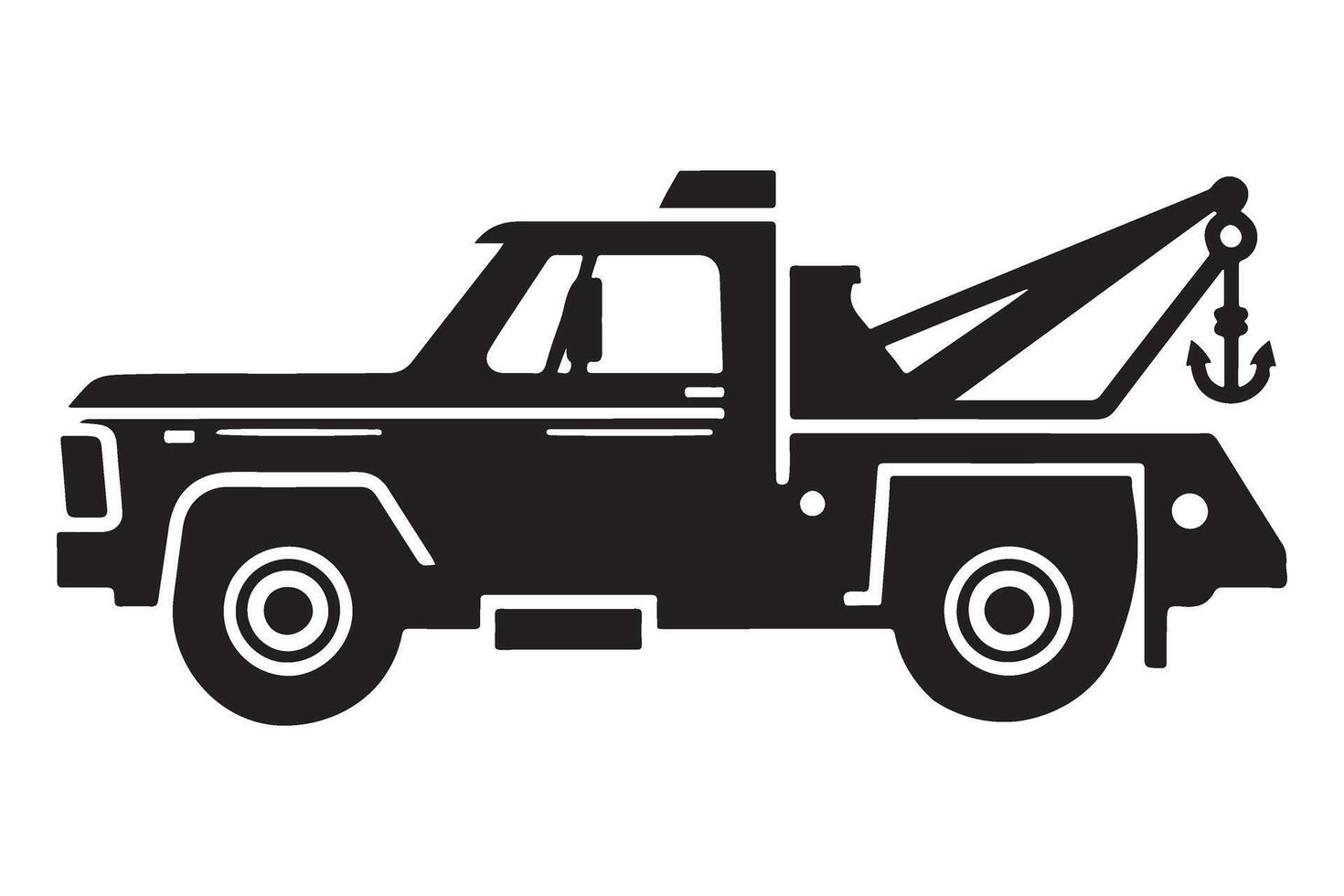 Reliable Tow Truck Services Assistance for Vehicle Recovery Transportation Solutions vector