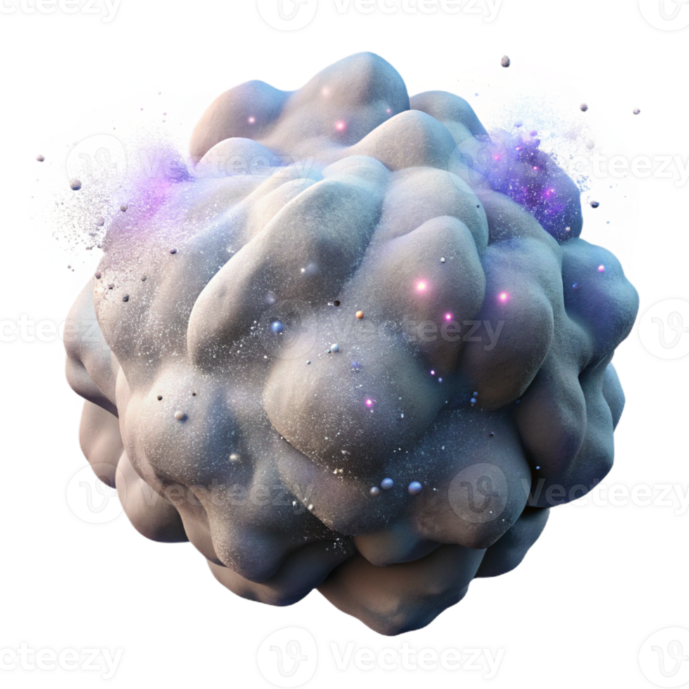 dramatic traditional Space Dust Nebula Effect Transparent for Game Assets high resolution png