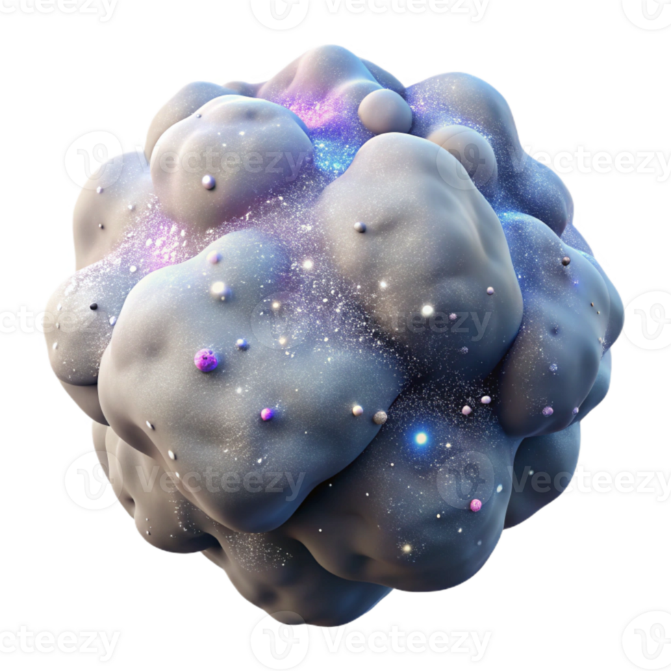 dramatic modern Space Dust Nebula Texture Cutout for Digital Illustrations authentic png