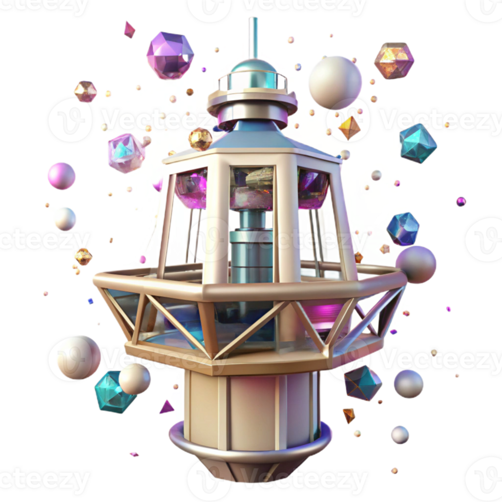 impressive classic Space Elevator Futuristic Transportation System Cutout high resolution png