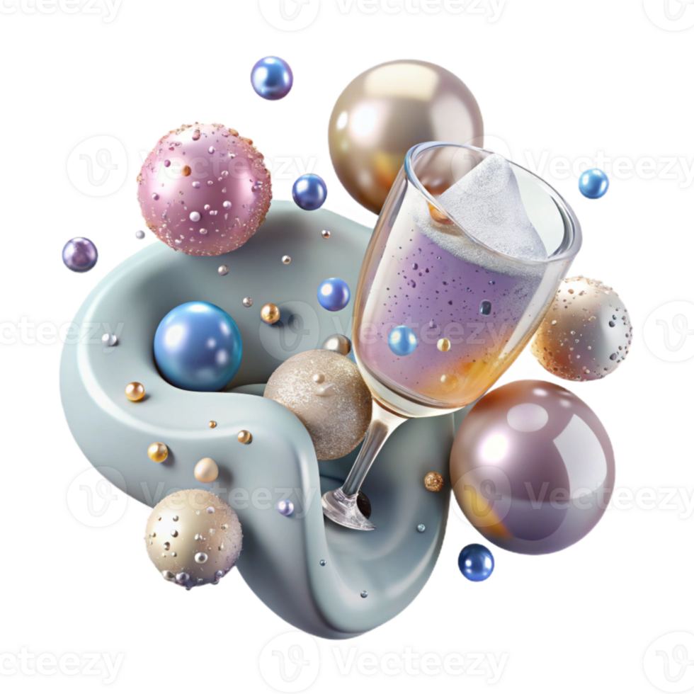 dramatic rustic Sparkling Water Bubbles Fizzy Cutout for Beverage Branding authentic png