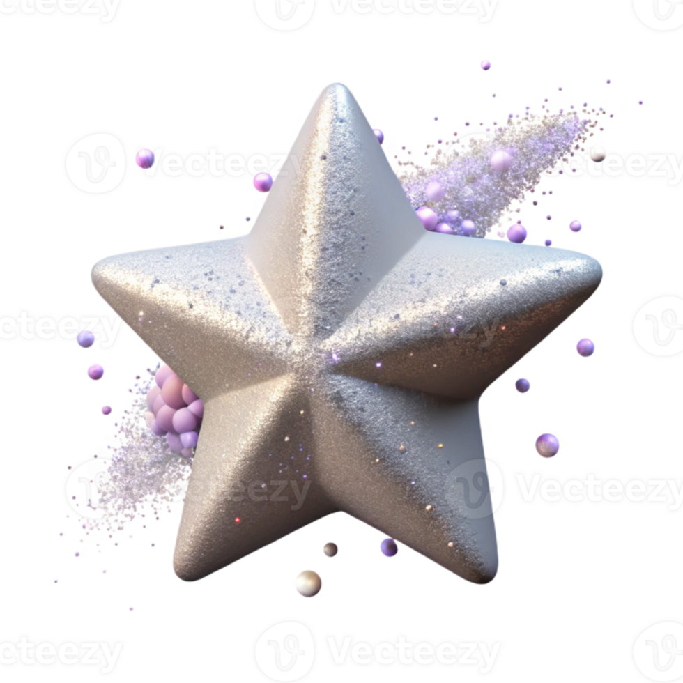 wonderful abstract Sparkling Star Dust Isolated for Festive Graphics exclusive png