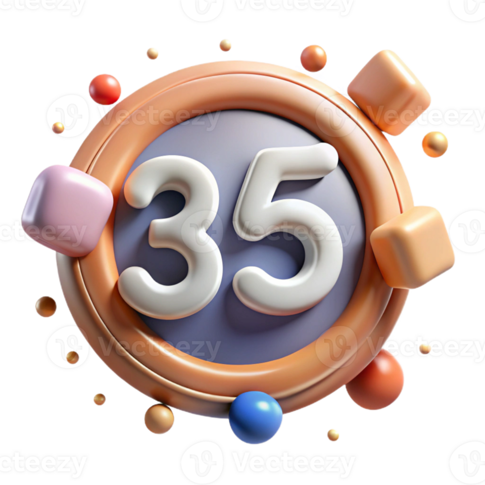 magnificent abstract Speed Limit 35 Mph Sign Cutout for Traffic Projects high quality png
