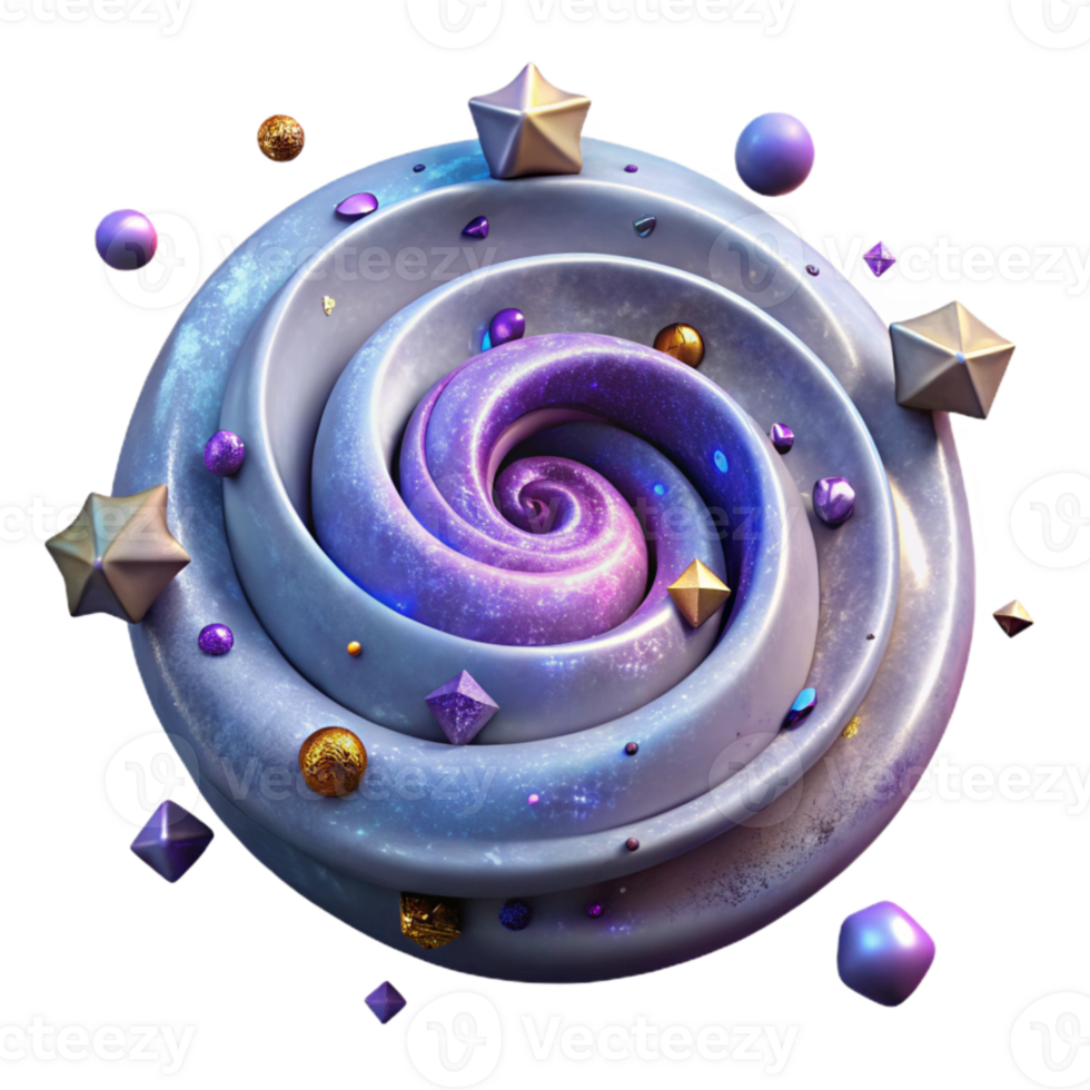 extraordinary minimalist Spiral Galaxy Nebula Isolated for Astronomy Designs high quality png
