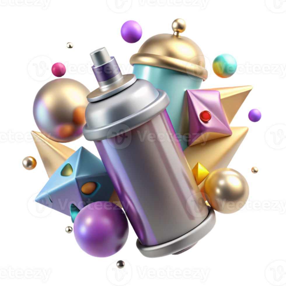 magnificent vintage Spray Paint Graffiti Art Background Isolated premium png