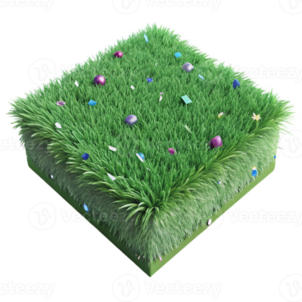 vibrant traditional Summer Grass Texture Tileable Isolated for Pattern Creation authentic png