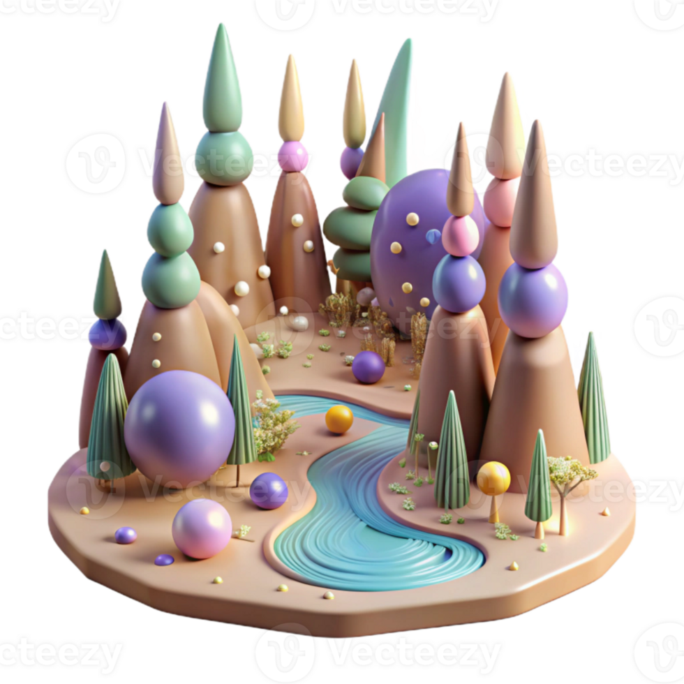 impressive abstract Swamp with Cypress Trees Cutout for Bayou Scenes high resolution png