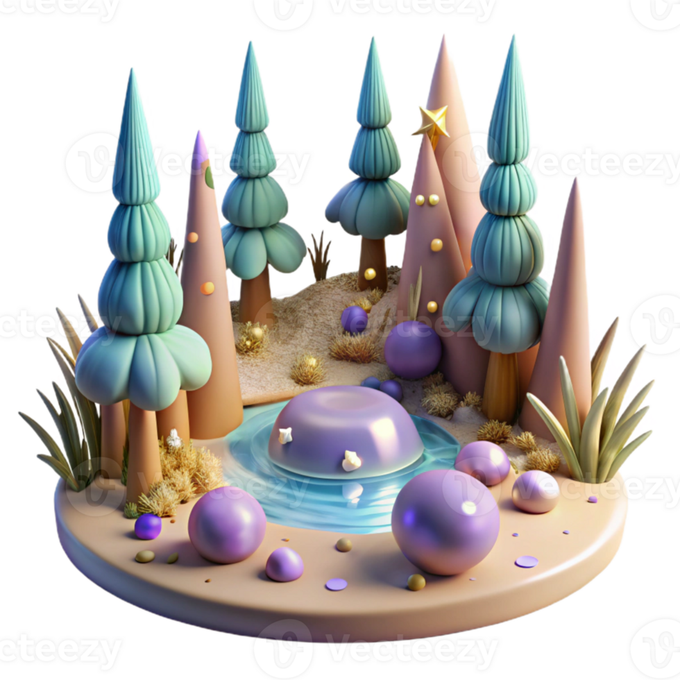 vibrant rustic Swamp with Cypress Trees Cutout for Bayou Scenes exclusive png