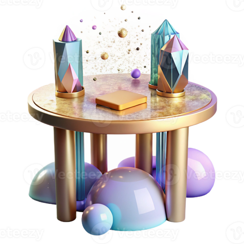 serene traditional Table Silhouette Transparent for Architecture Visualizations authentic png