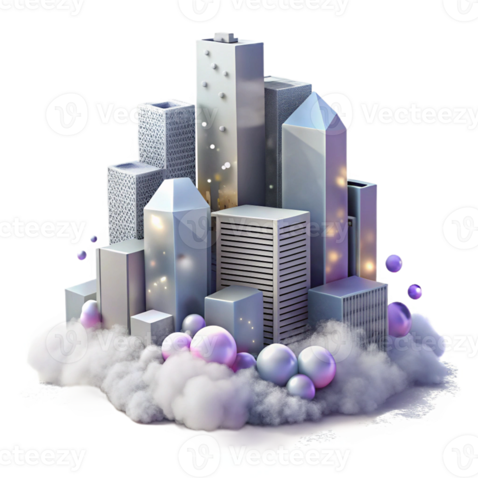 wonderful abstract Thick Fog Obscuring City Cutout for Urban Scenes exclusive png