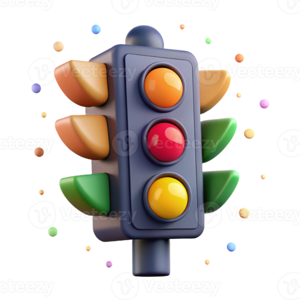 stunning modern Traffic Light Signal Timing Optimization Isolated for Traffic Management authentic png