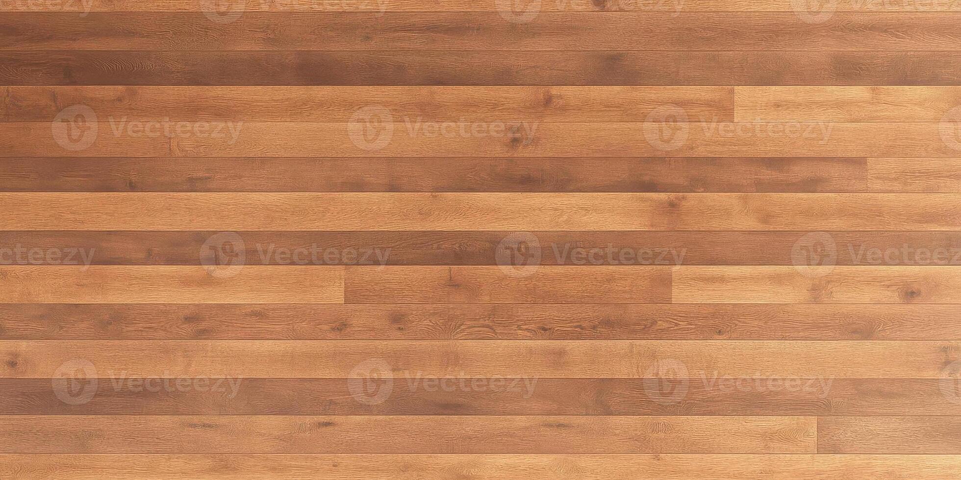 Wooden plank texture background with horizontal lines in brown tones for interior design photo