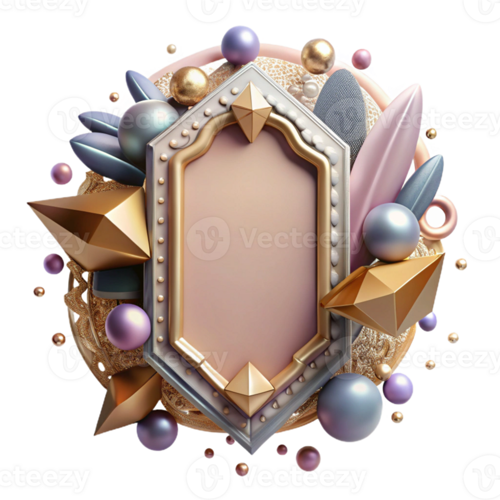 beautiful classic Vintage Frame Cutout for Classic Design png