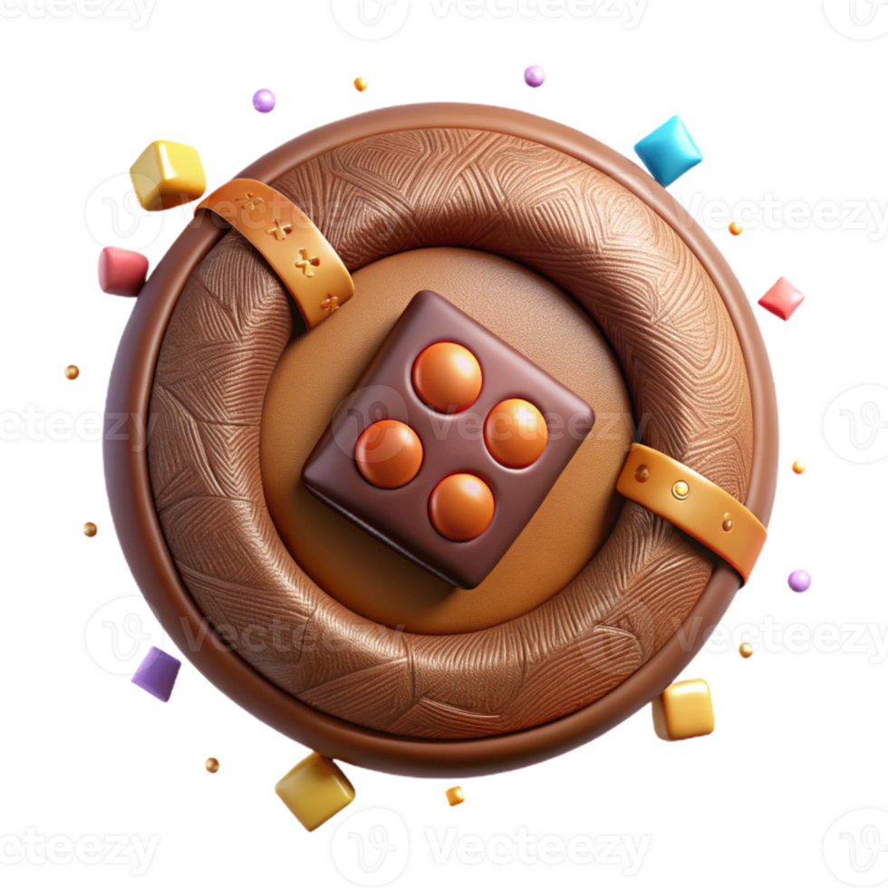 extraordinary classic Vintage Leather Button Detail Isolated for Retro Designs original png