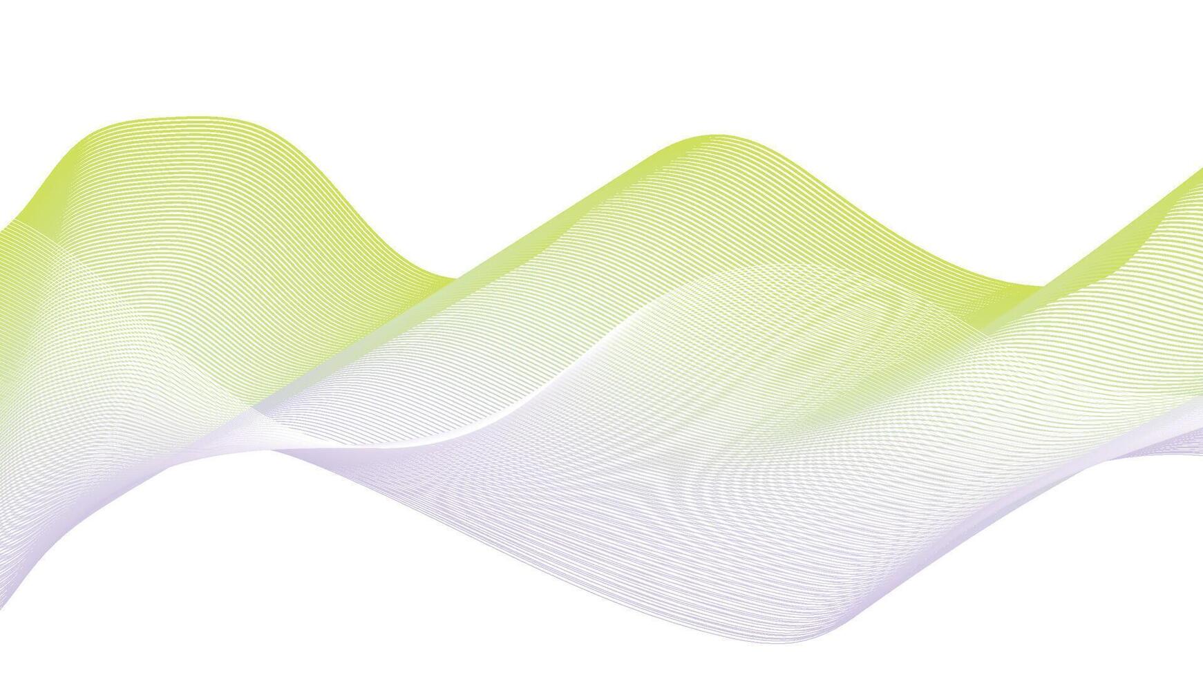 Modern Gradient Waveform Background in Pastel Colors vector