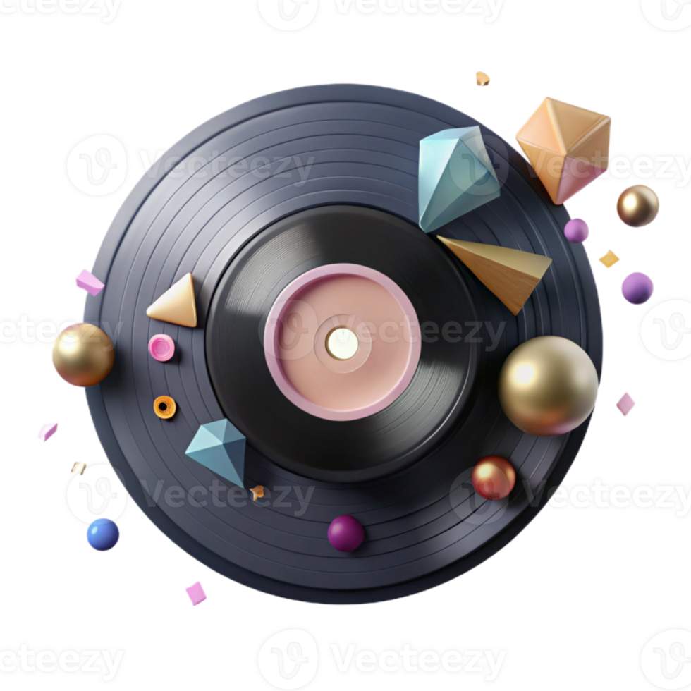 magnificent classic Vinyl Record Inner Sleeve Design Cutout high resolution png