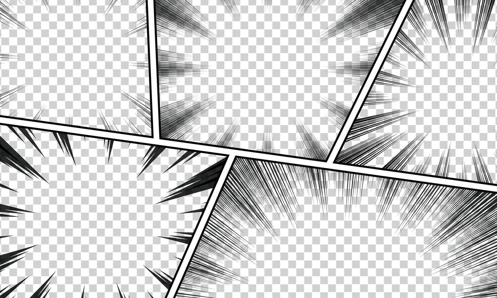 Comic book background with various shapes in pop art style. vector